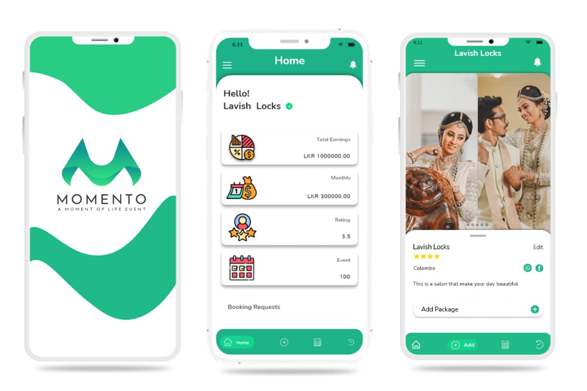 Momento - Event Management screenshot 1