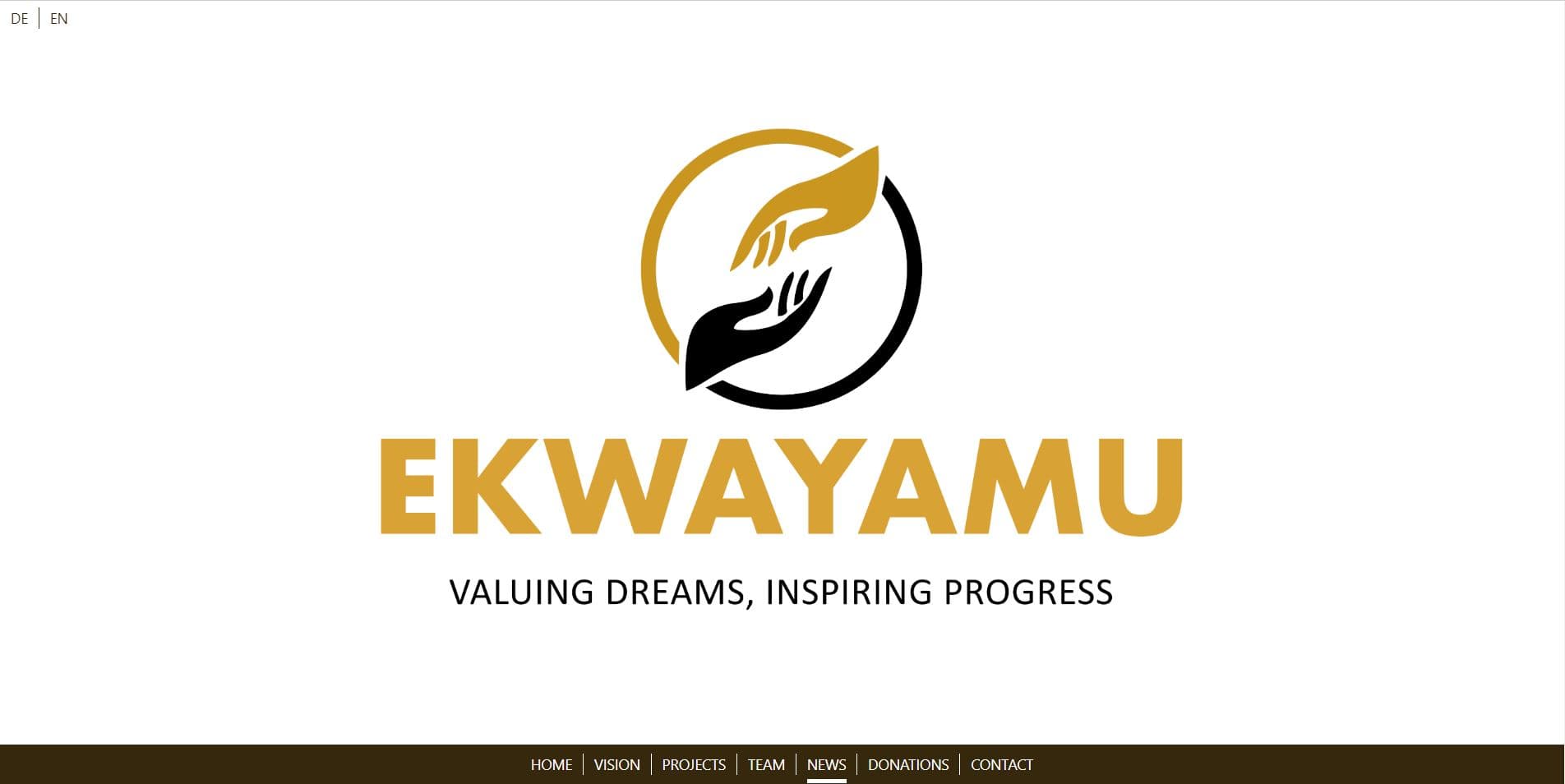 Logo for client project featuring technologies like Web Development, UI/UX Design, Community Support