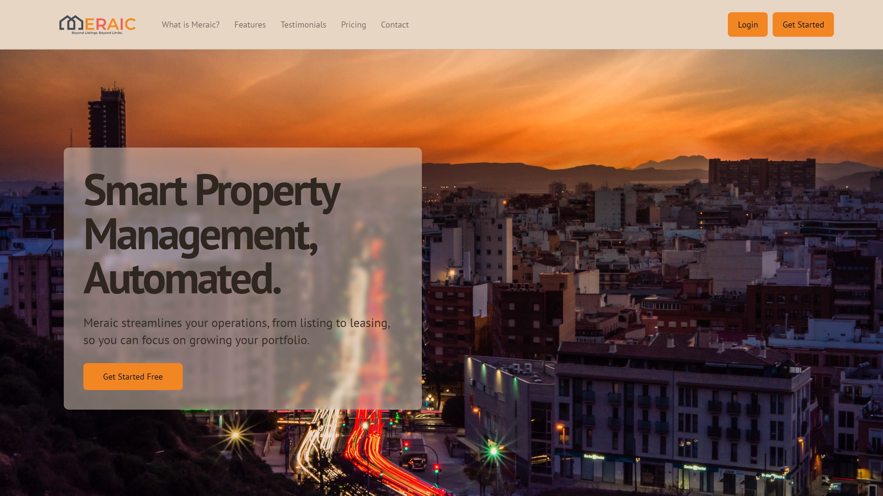 Meraic — Property management SaaS